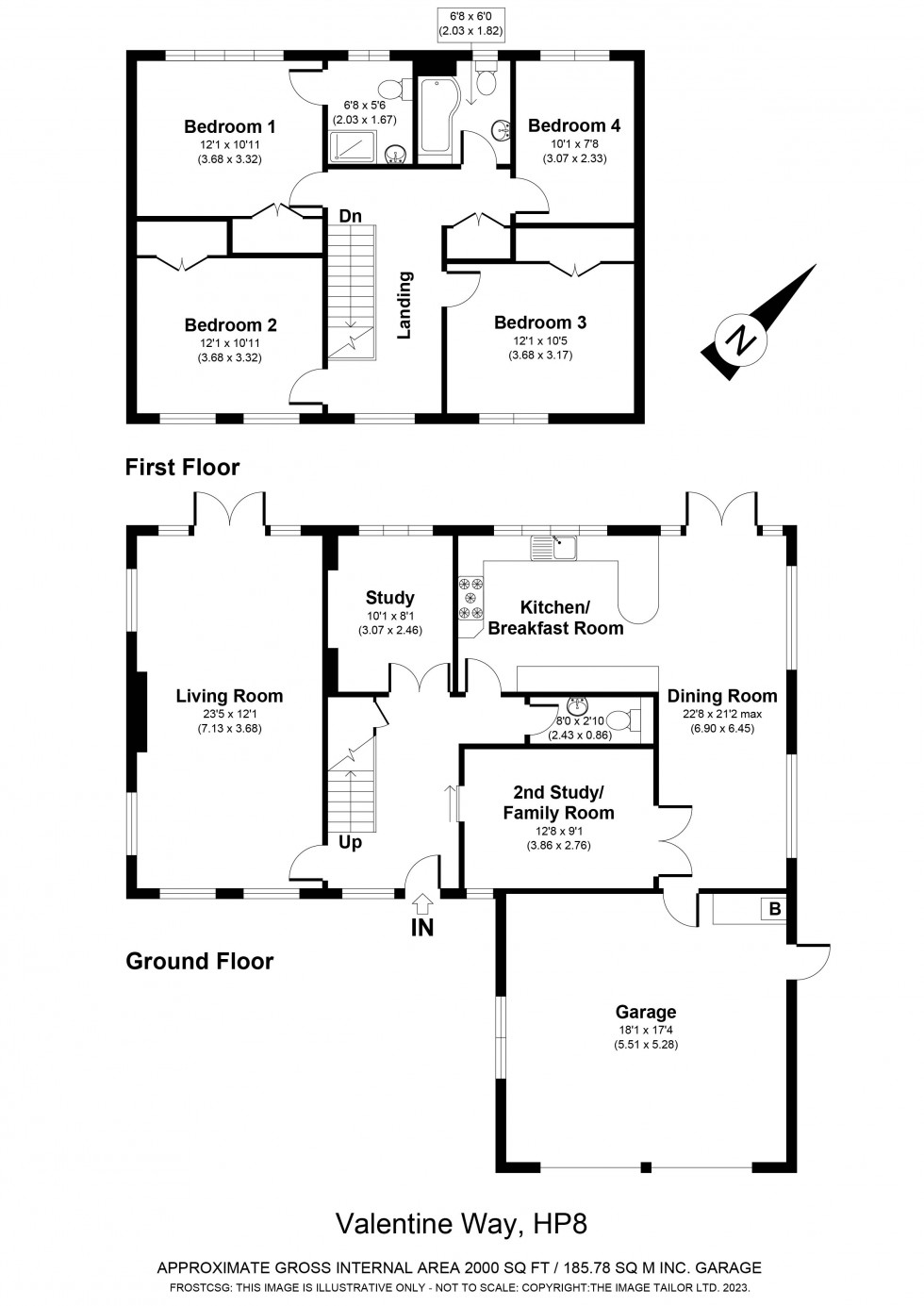 Floorplan for Chalfont St. Giles, , HP8