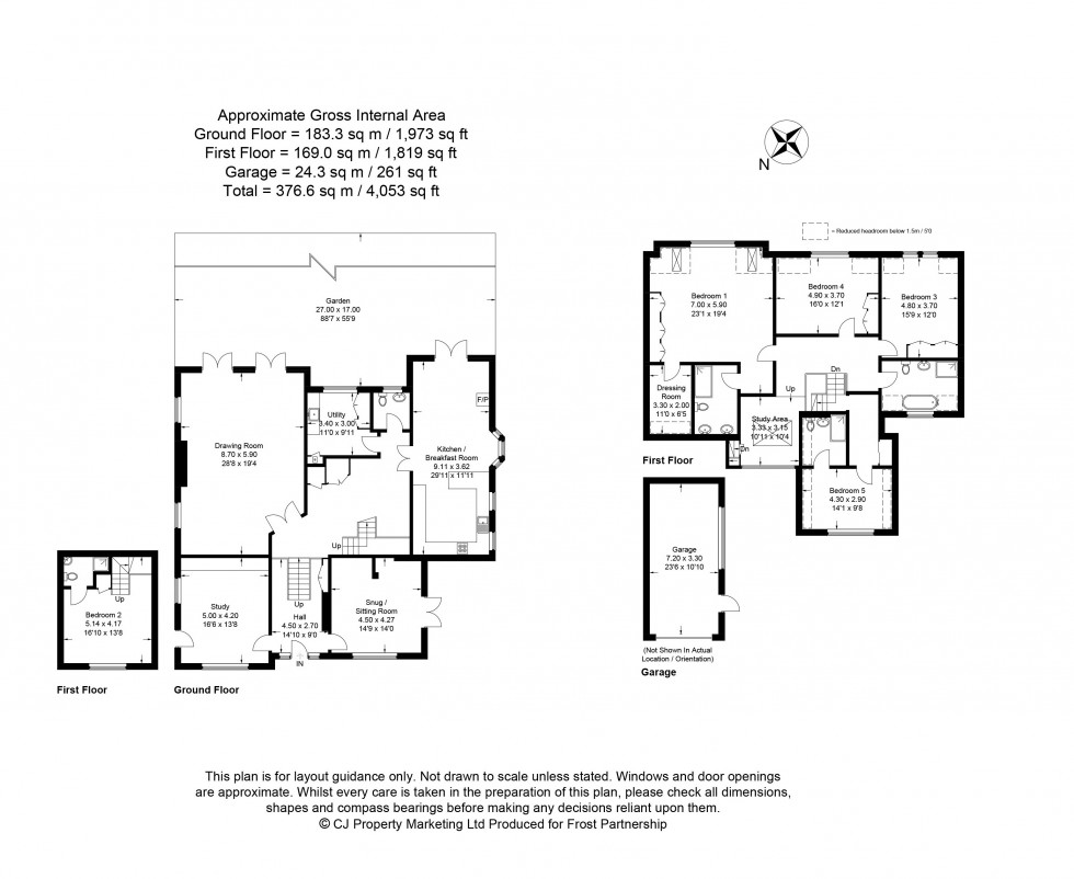 Floorplan for Chalfont St. Giles, , HP8