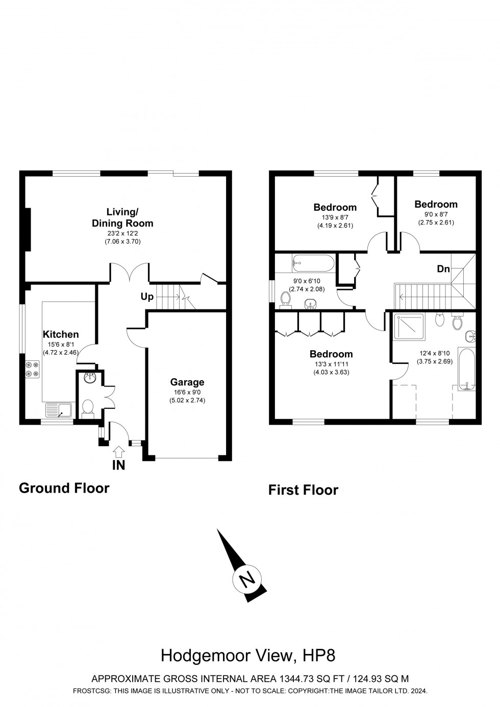 Floorplan for Chalfont St. Giles, , HP8