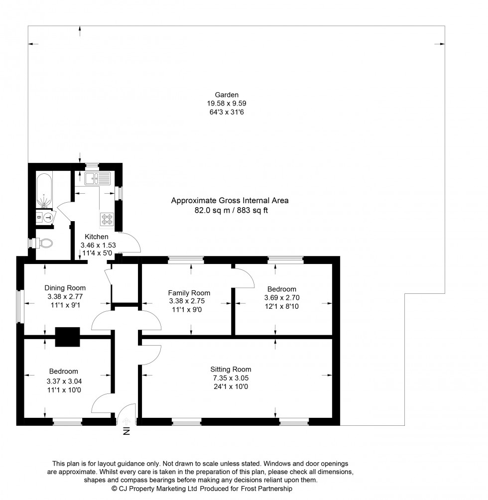 Floorplan for Chalfont St Giles, , HP8