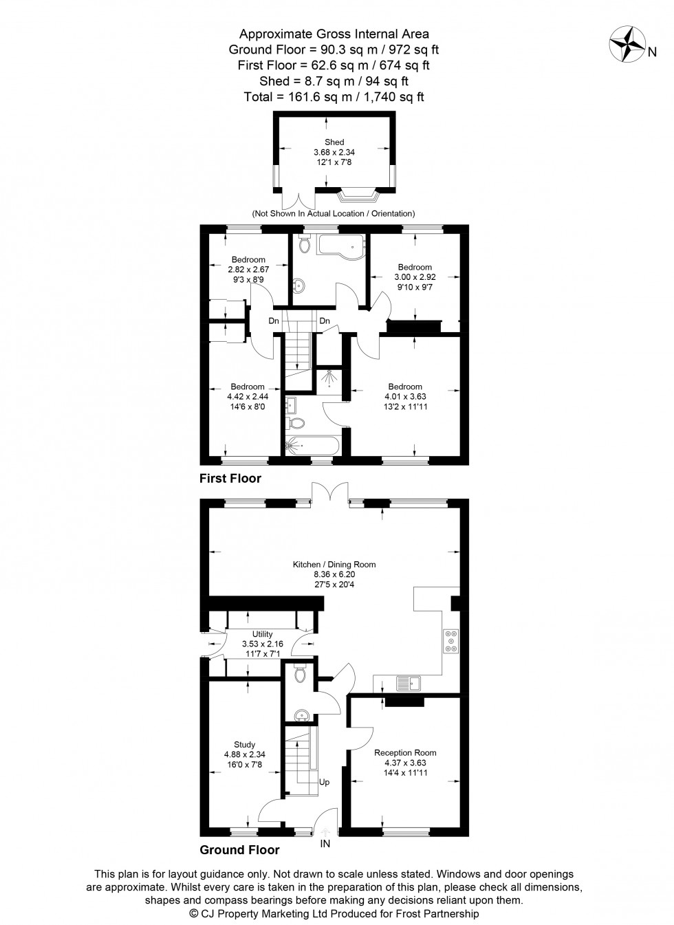 Floorplan for Nicol End, Chalfont St Peter, SL9