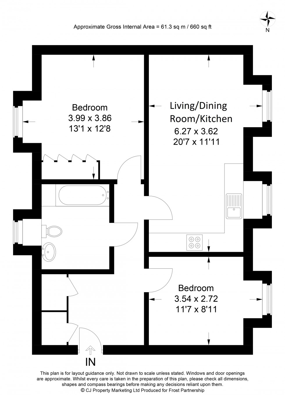 Floorplan for Chalfont St. Peter, Gerrards Cross, SL9