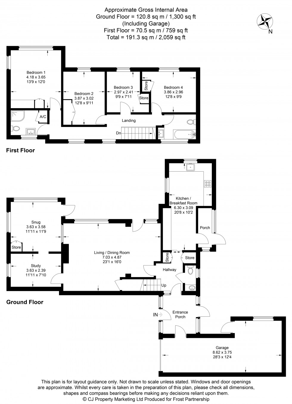 Floorplan for Chalfont St. Peter, Chalfont Saint Peter, SL9