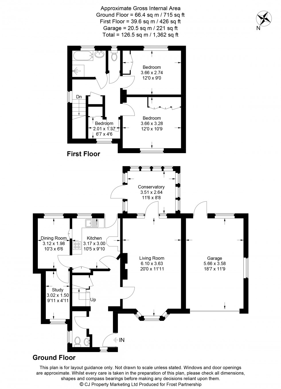 Floorplan for Chalfont St. Peter, Chalfont Saint Peter, SL9