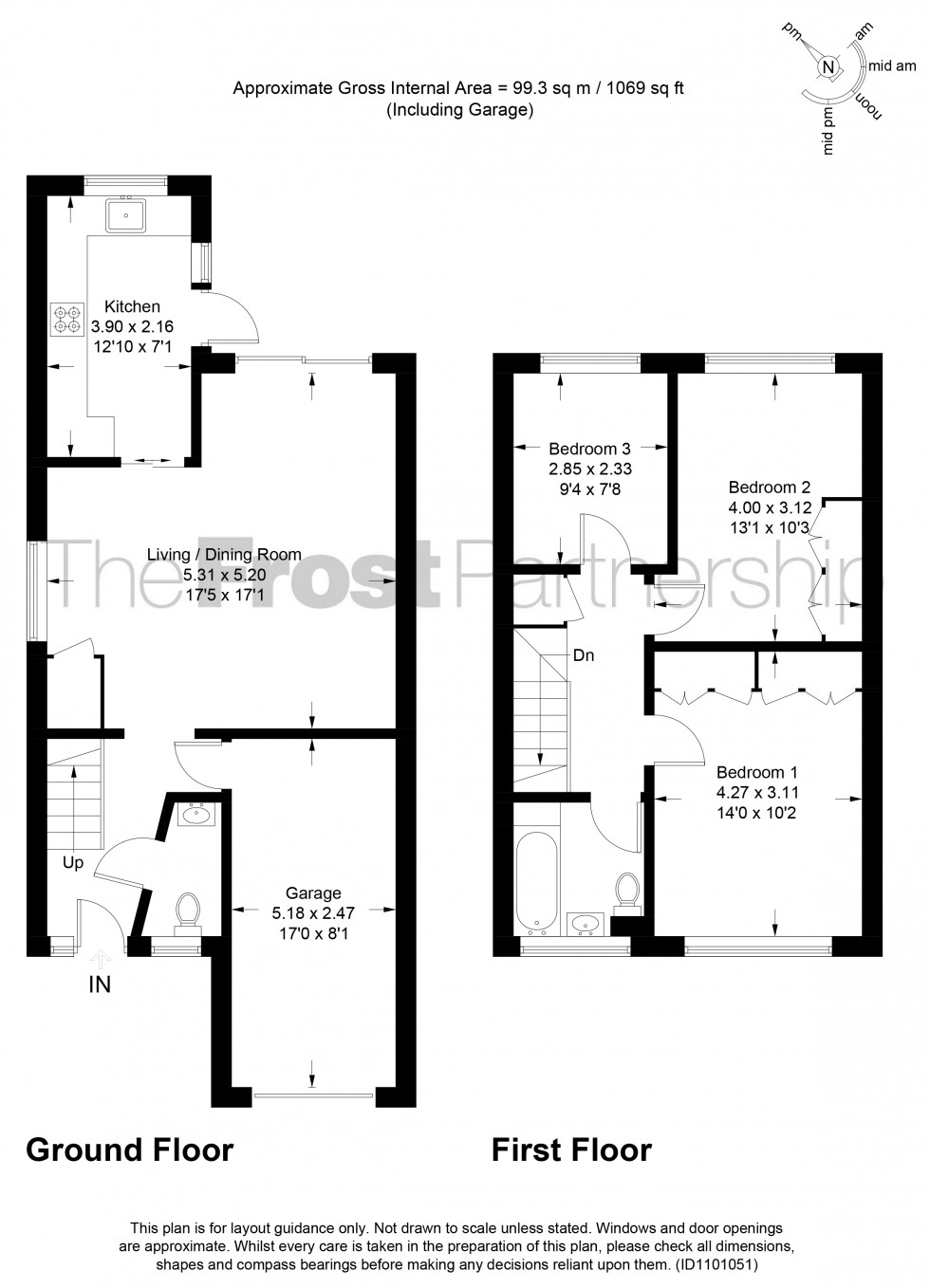 Floorplan for Chalfont St. Peter, Chalfont Saint Peter, SL9