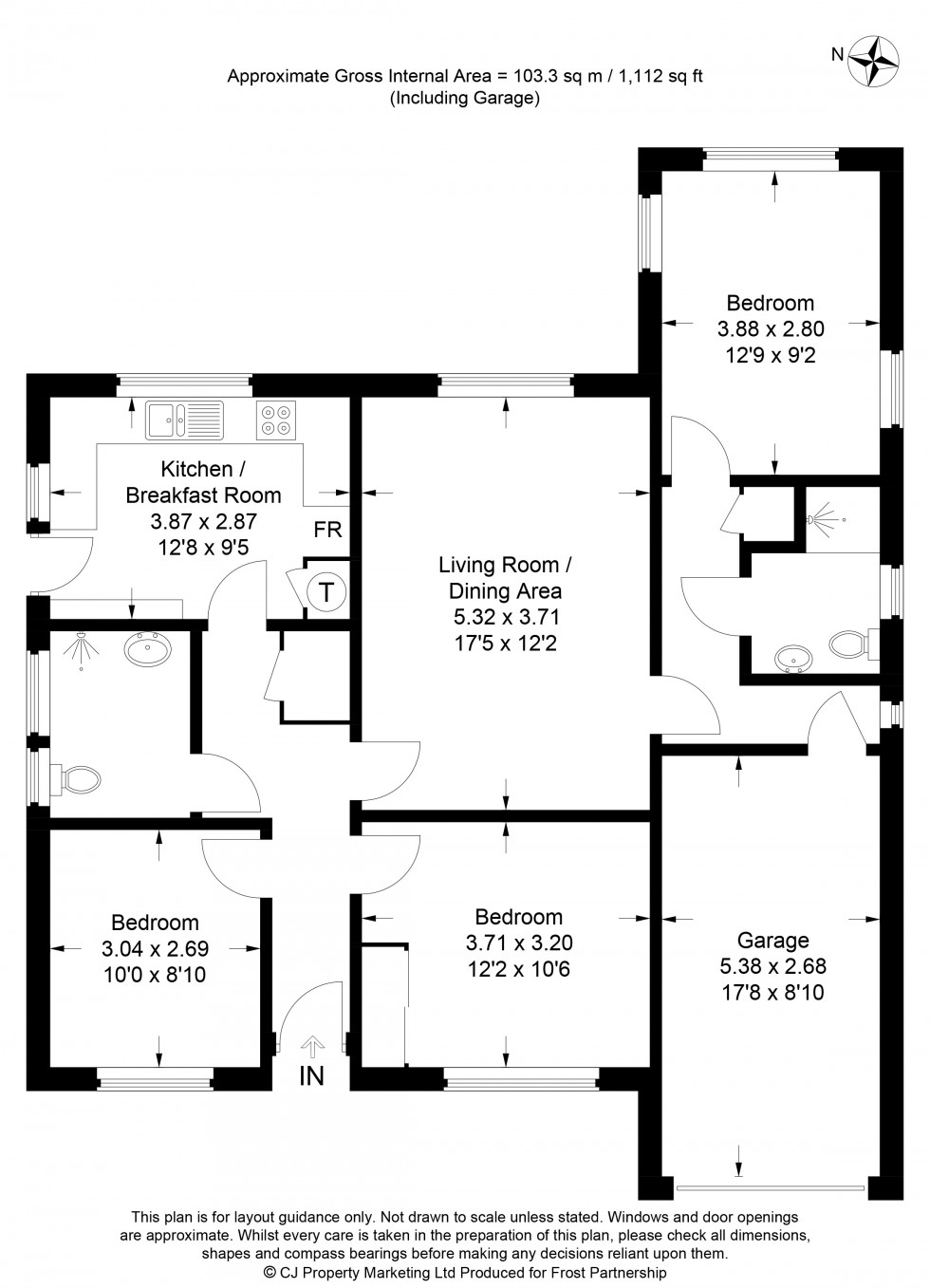 Floorplan for Chalfont St. Peter, Chalfont Saint Peter, SL9