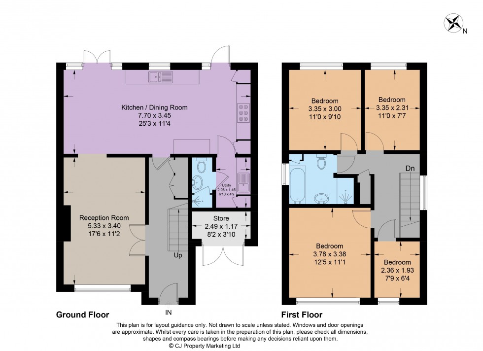 Floorplan for Chalfont St. Peter, Chalfont Saint Peter, SL9