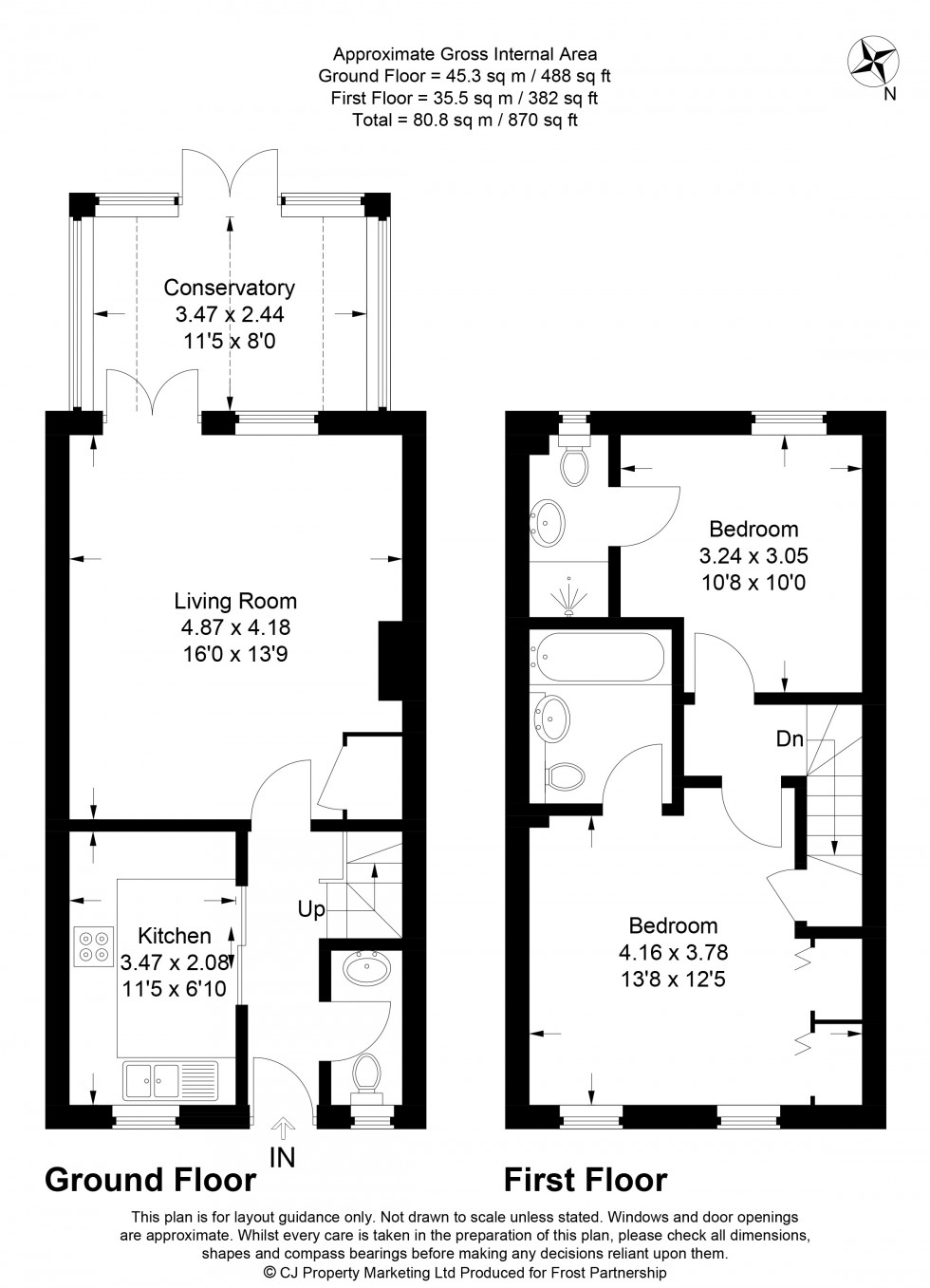 Floorplan for Church Lane, Chalfont St. Peter, SL9