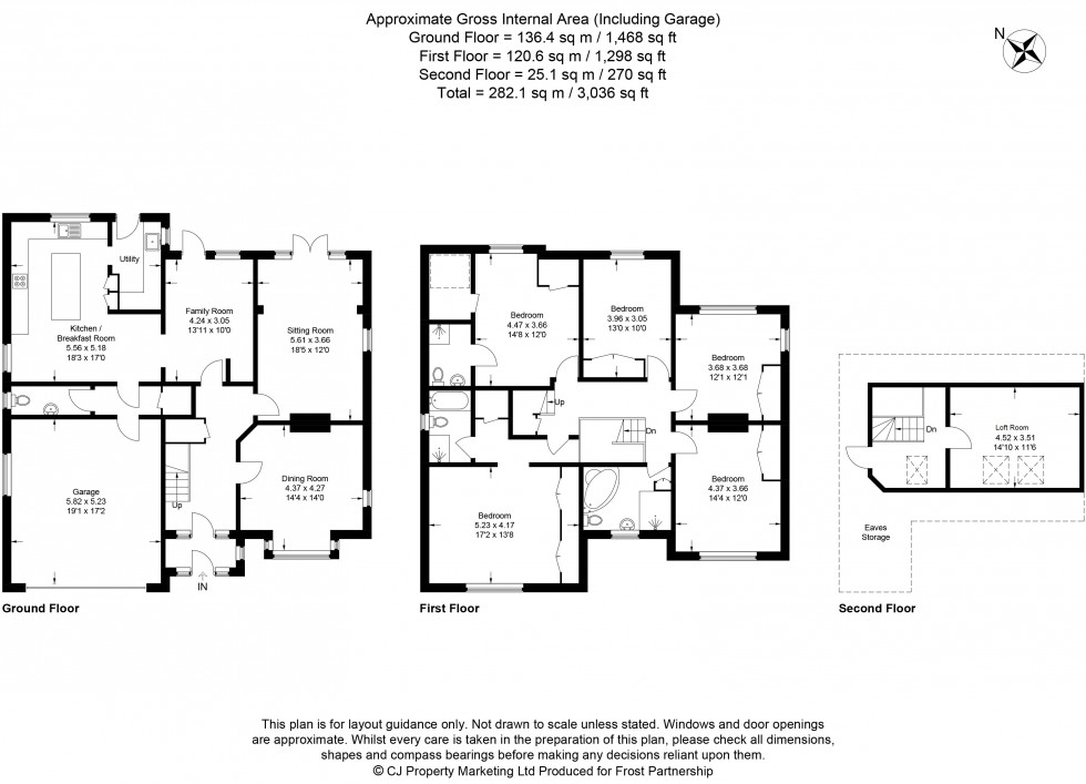 Floorplan for Chalfont St. Peter, Gerrards Cross, SL9