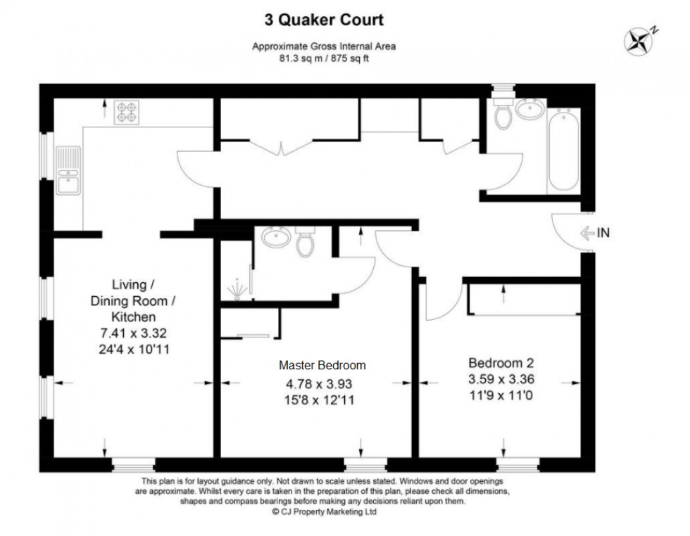 Floorplan for Chalfont St. Peter, Gerrards Cross, SL9