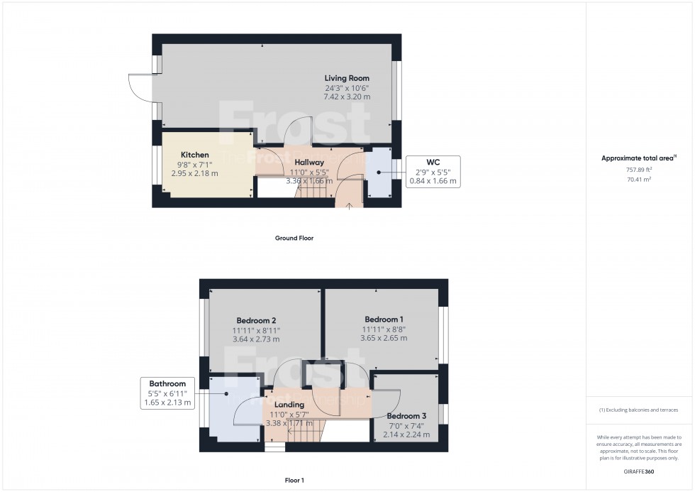 Floorplan for Feltham, , TW13