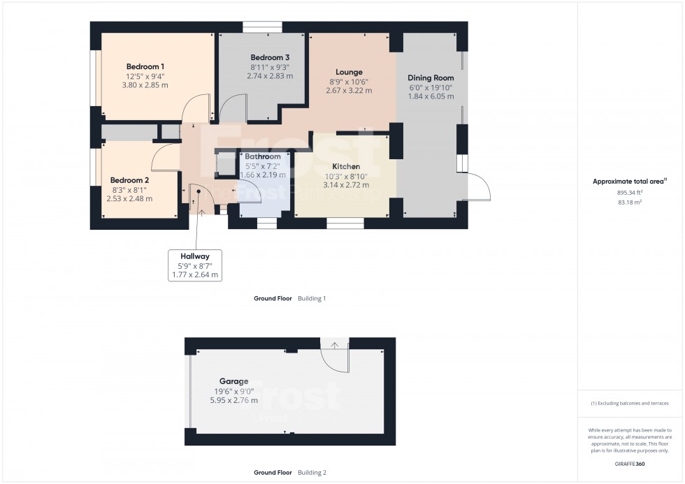 Floorplan for Feltham, Middlesex, TW14