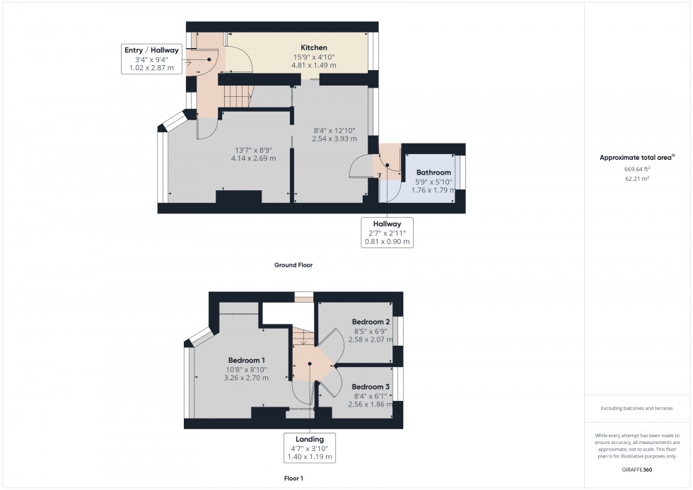 Floorplan for Feltham, , TW13