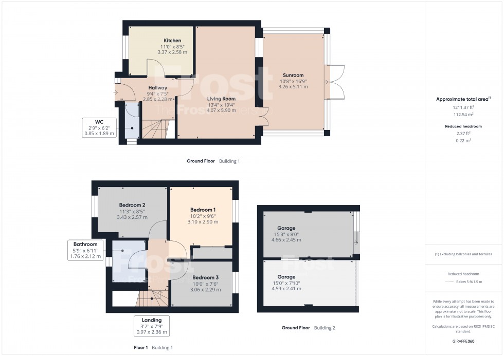 Floorplan for Feltham, , TW14