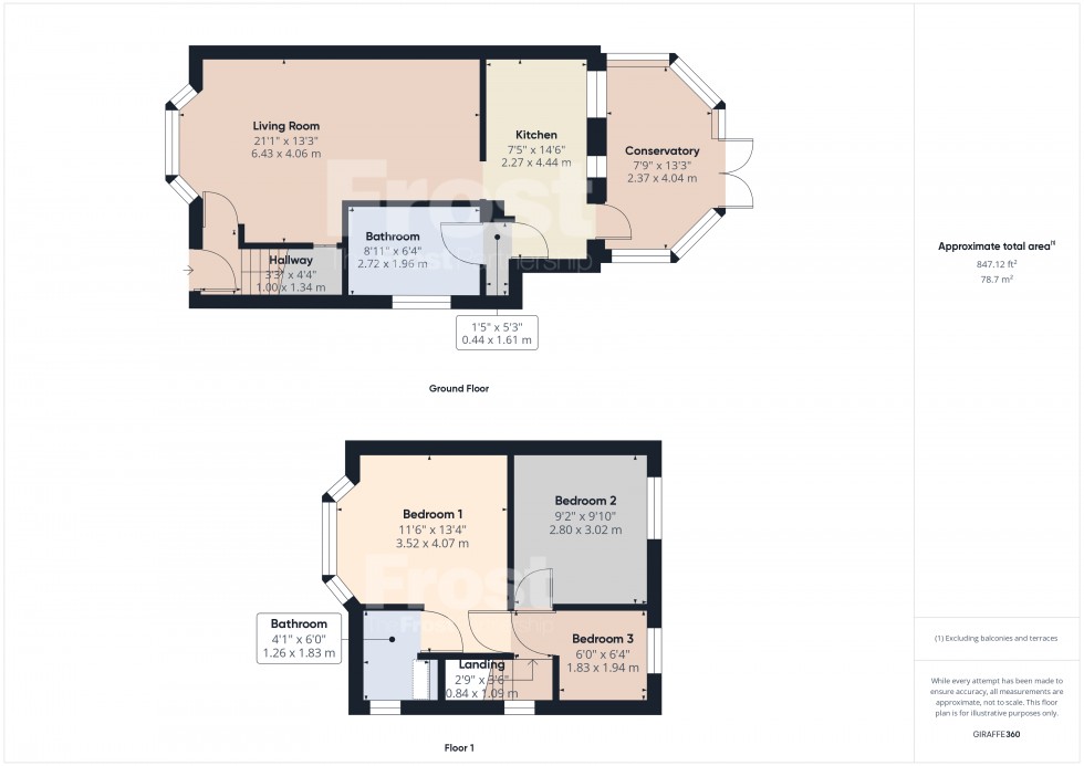 Floorplan for Feltham, , TW13