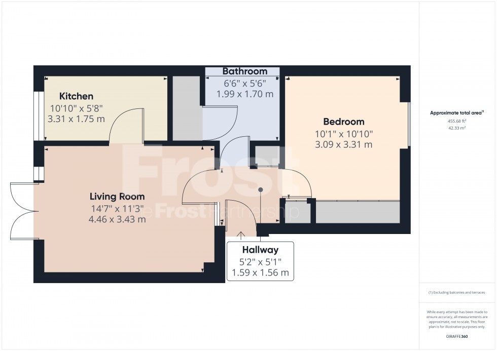 Floorplan for Feltham, , TW13