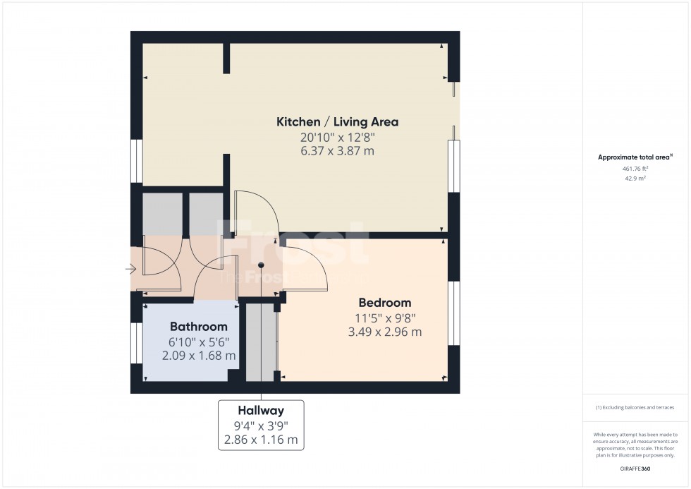 Floorplan for Bedfont Lane, Feltham, TW13