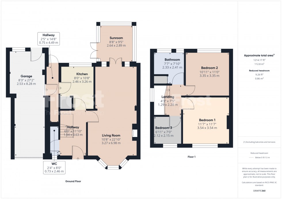 Floorplan for Feltham, , TW13