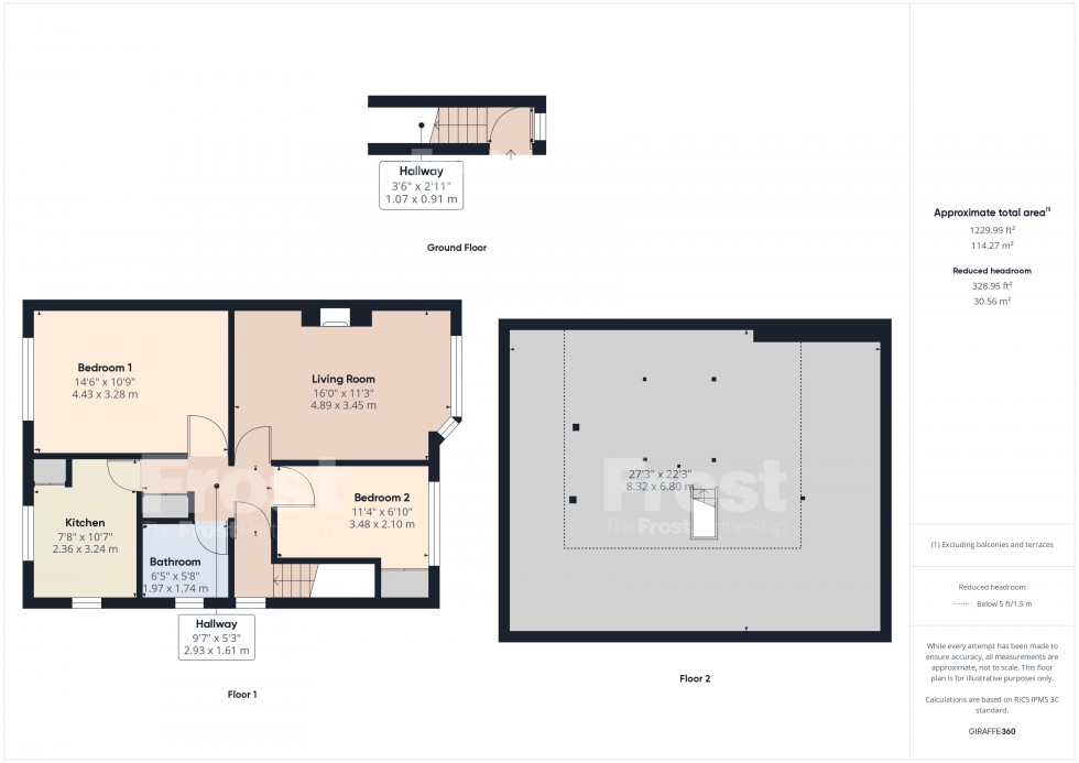 Floorplan for Feltham, , TW14