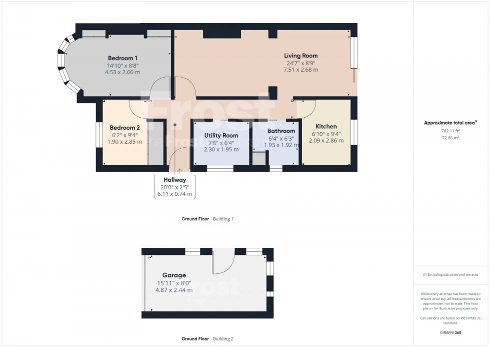 Floorplan for Feltham, , TW13