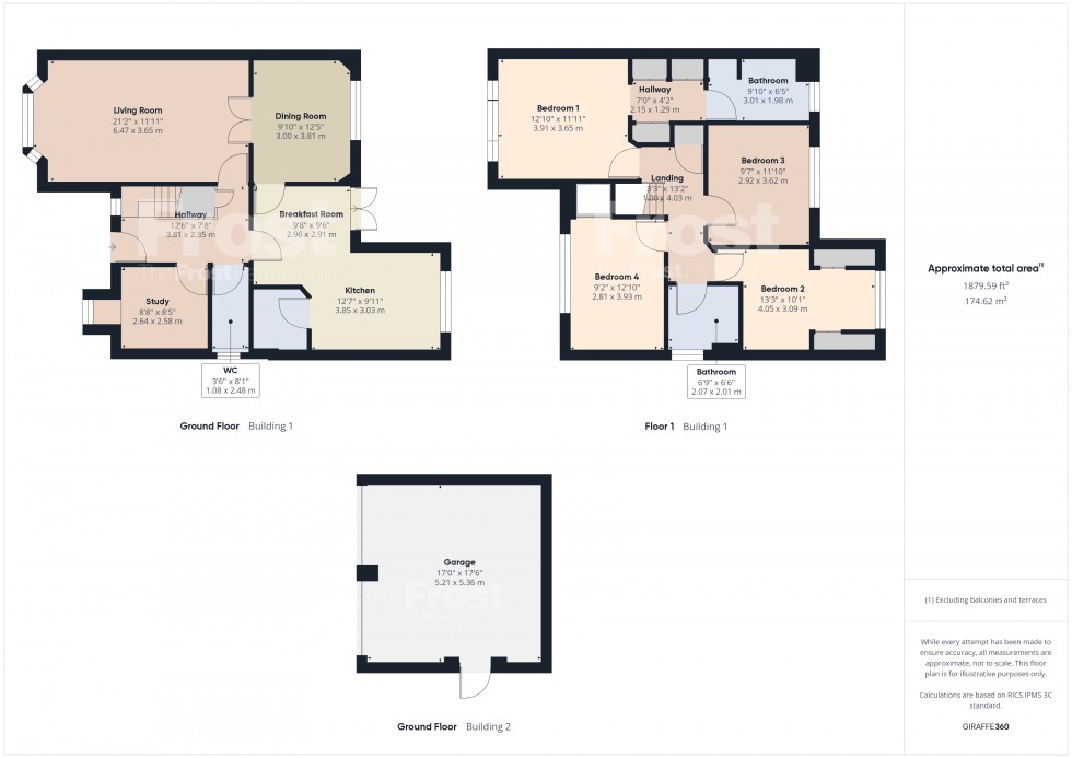 Floorplan for Riverway, Staines-upon-Thames, TW18