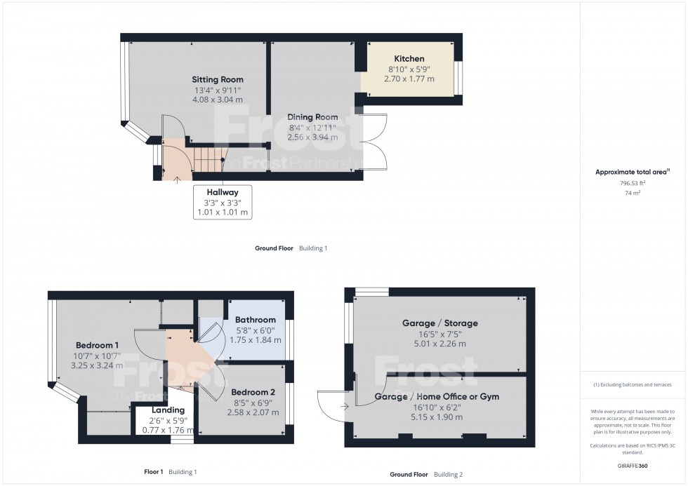 Floorplan for Feltham, , TW13