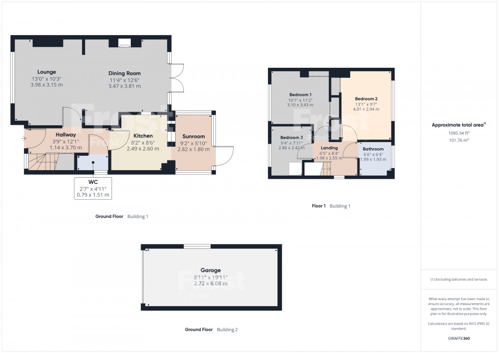 Floorplan for Feltham, , TW13