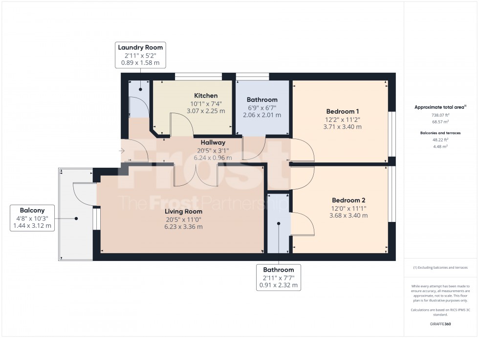 Floorplan for Feltham, , TW13