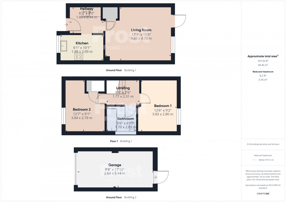 Floorplan for Feltham, Middlesex, TW13