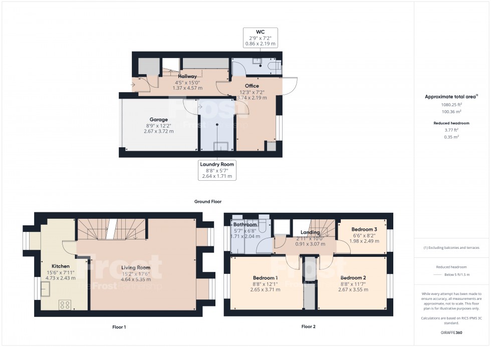 Floorplan for Feltham, Middlesex, TW13