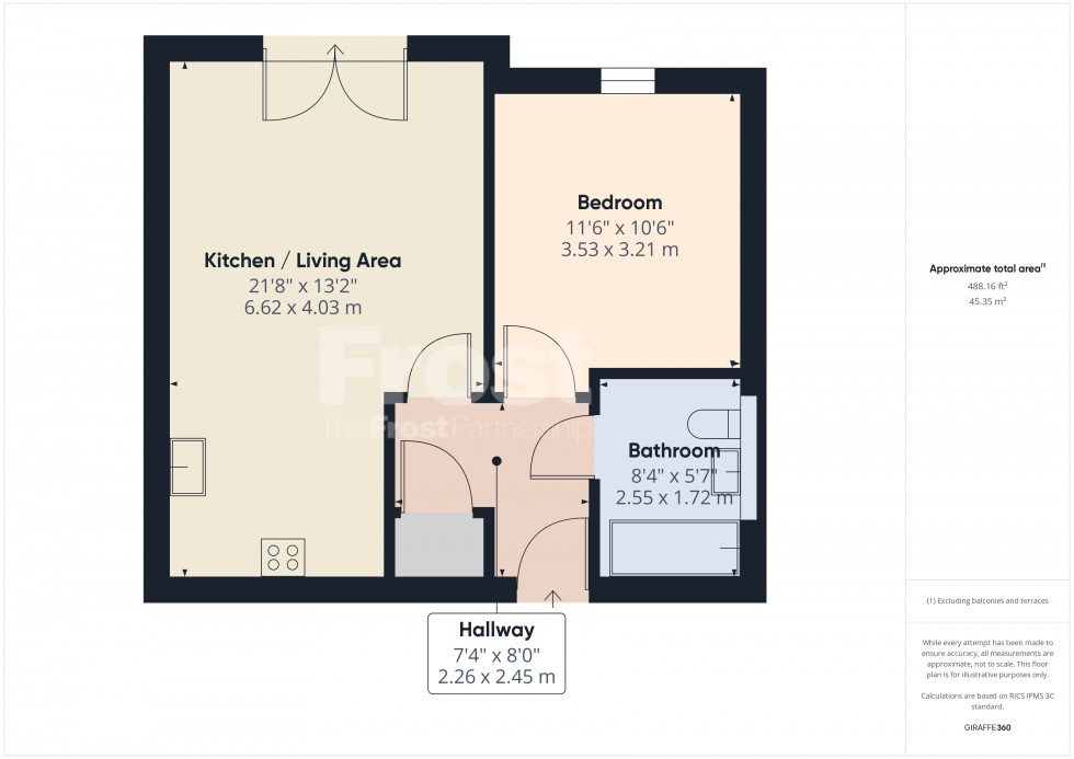 Floorplan for Mono Lane, Feltham, TW13