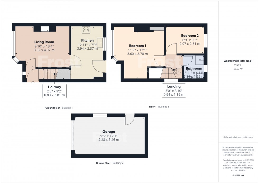 Floorplan for Feltham, Middlesex, TW14