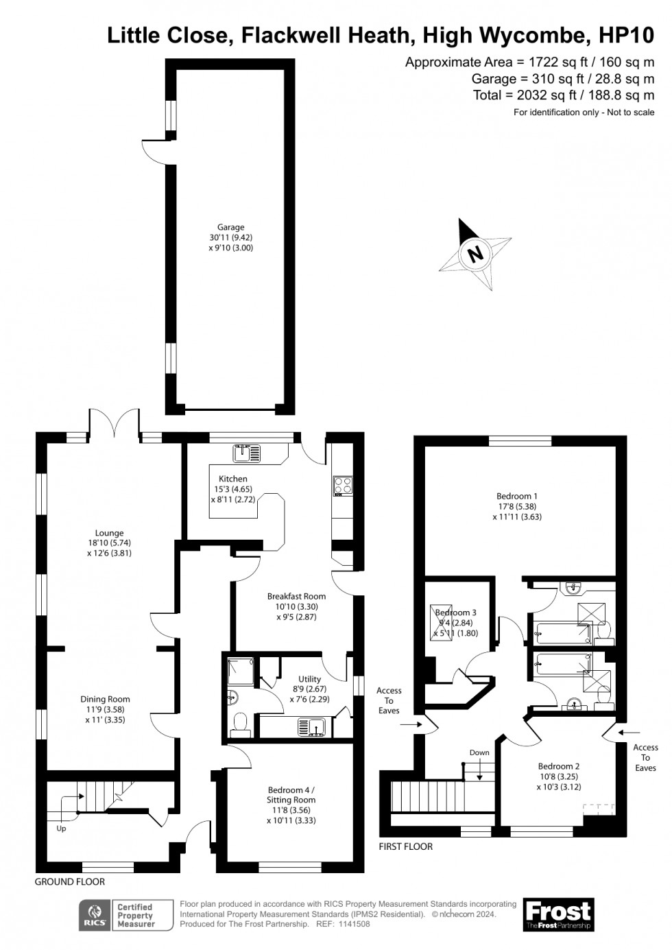 Floorplan for Flackwell Heath, High Wycombe, HP10