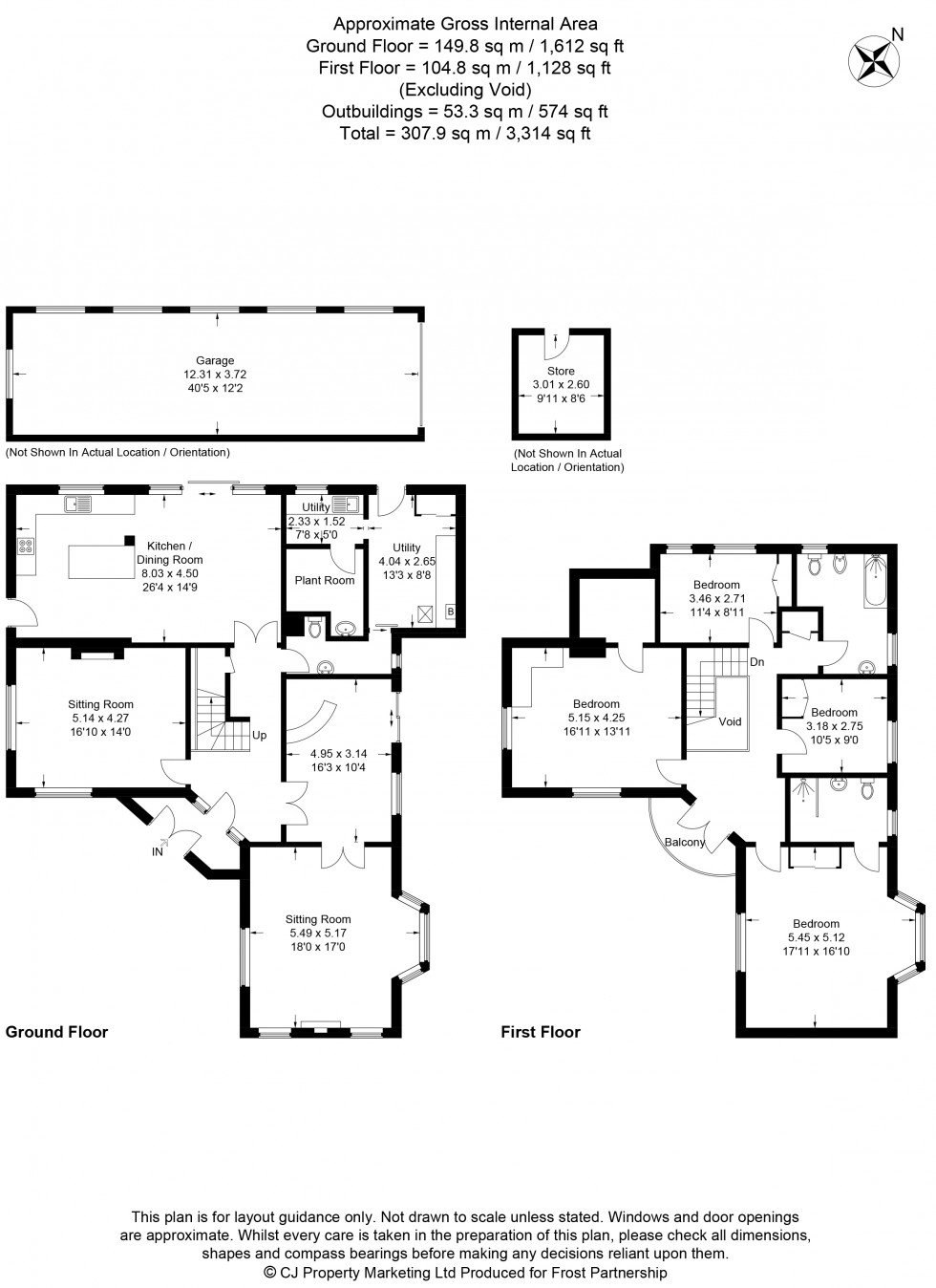 Floorplan for Flackwell Heath, High Wycombe, HP10