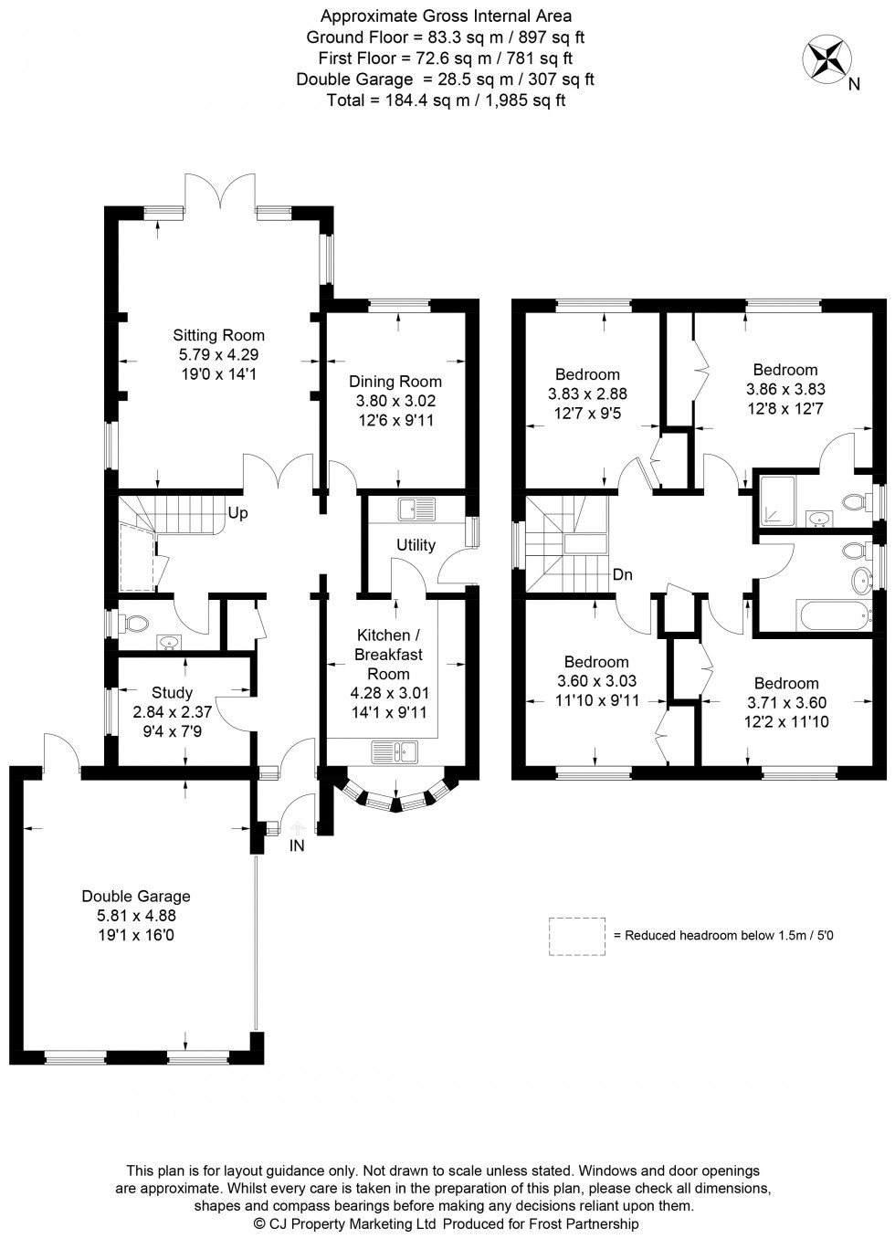 Floorplan for Flackwell Heath, High Wycombe, HP10