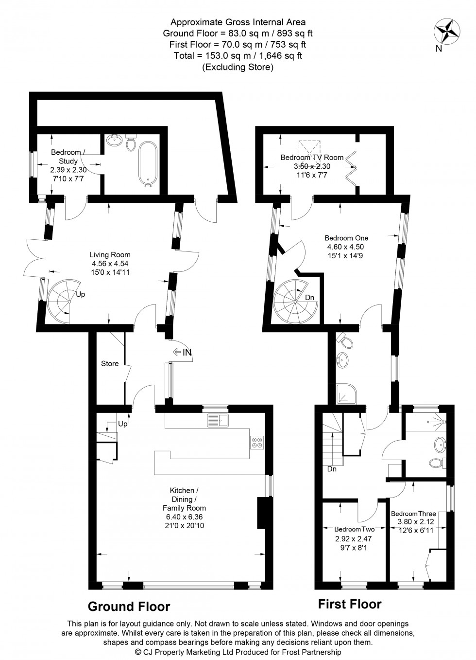 Floorplan for Flackwell Heath, High Wycombe, HP10