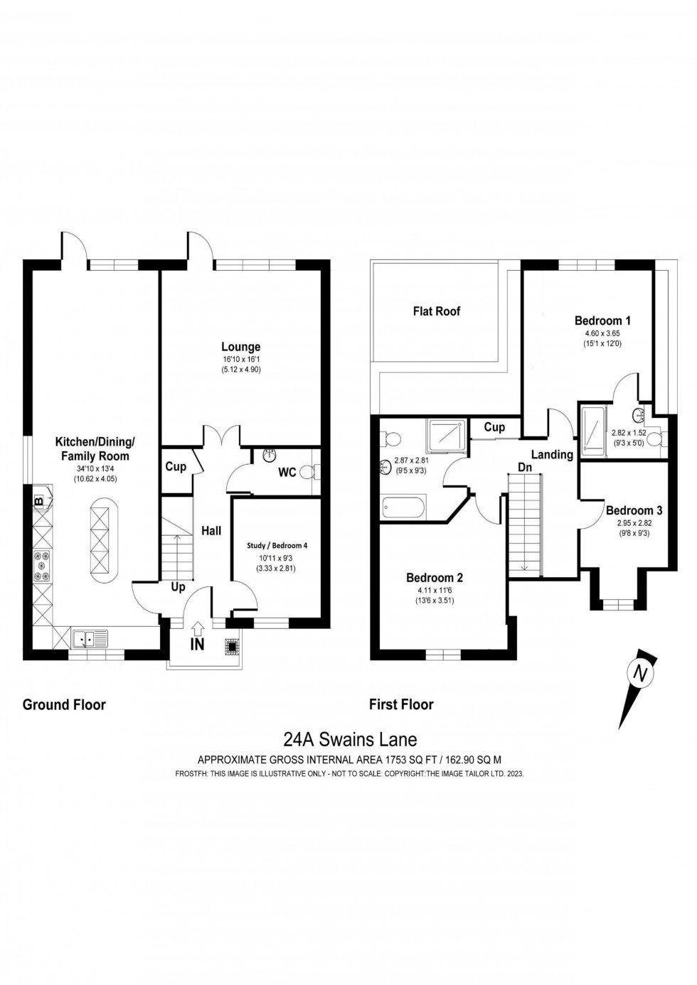 Floorplan for Flackwell Heath, High Wycombe, HP10