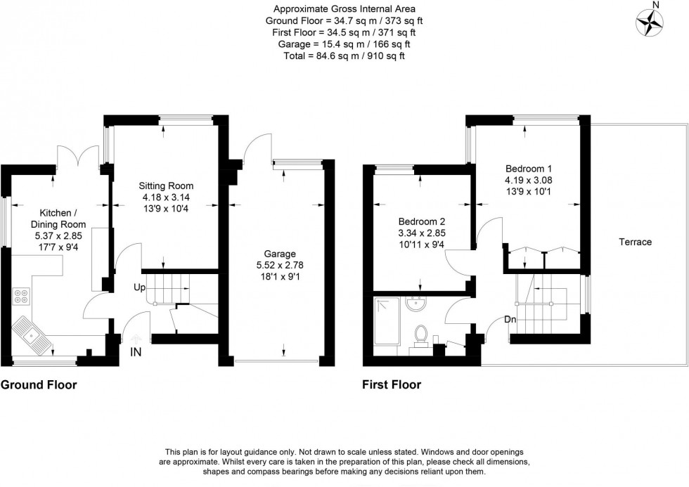 Floorplan for Bourne End, Wooburn Green, SL8