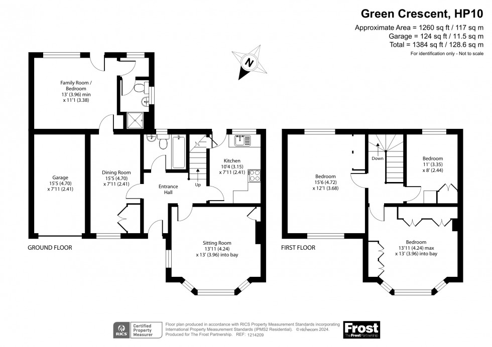 Floorplan for Flackwell Heath, High Wycombe, HP10