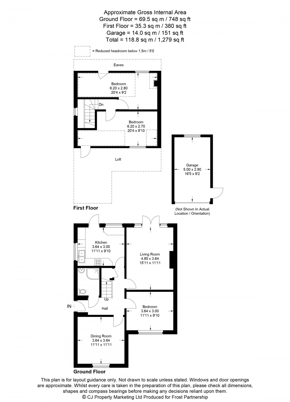 Floorplan for Flackwell Heath, High Wycombe, HP10