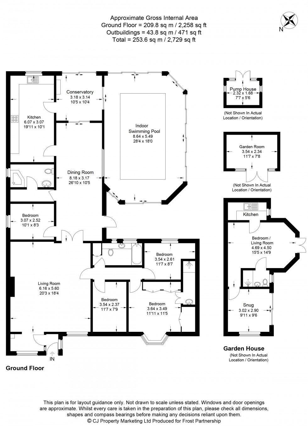 Floorplan for Loudwater, High Wycombe, HP10