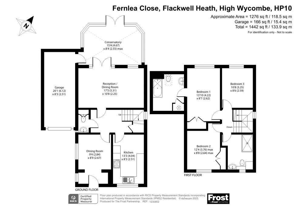 Floorplan for Flackwell Heath, High Wycombe, HP10