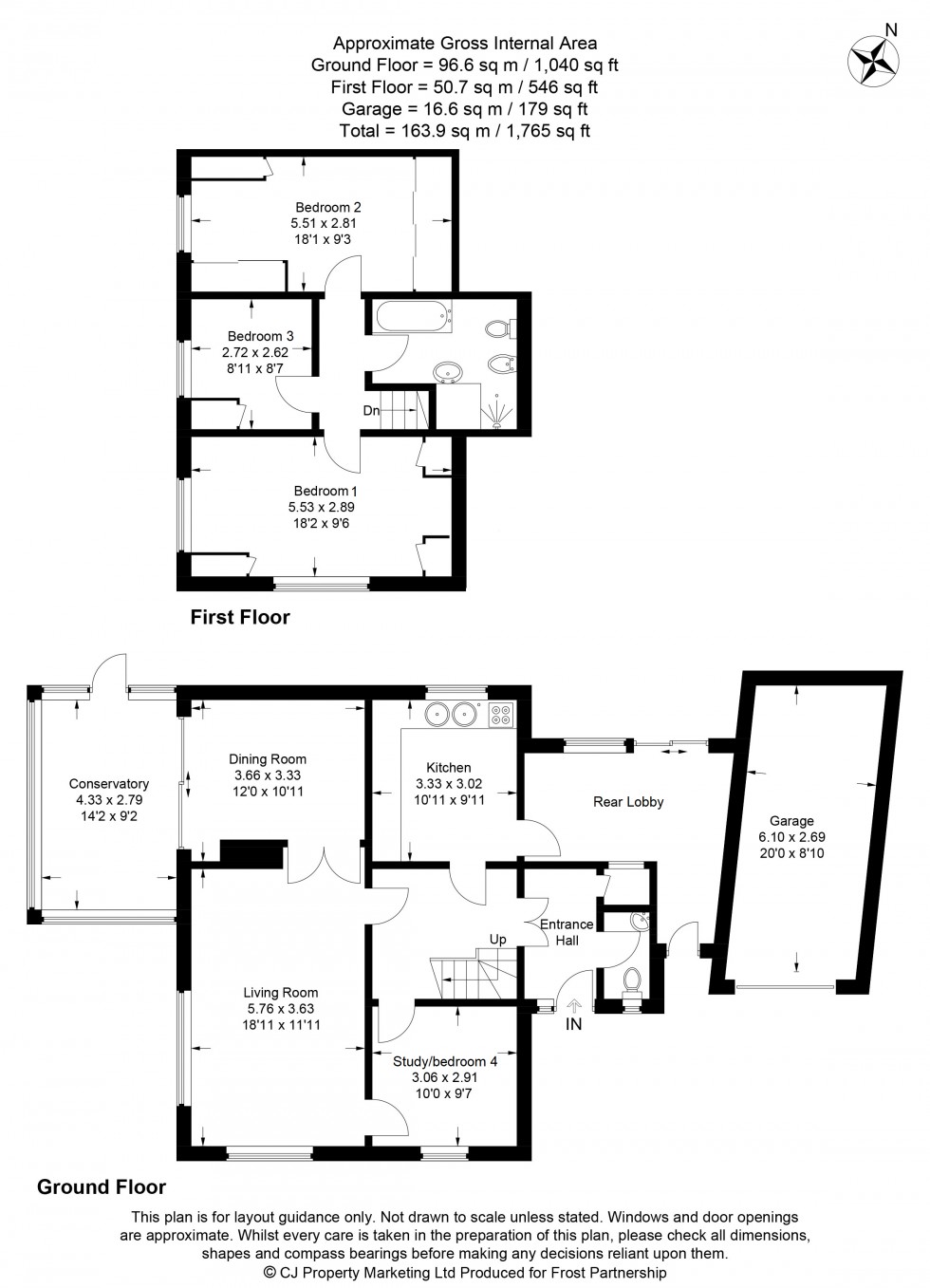 Floorplan for Flackwell Heath, High Wycombe, HP10