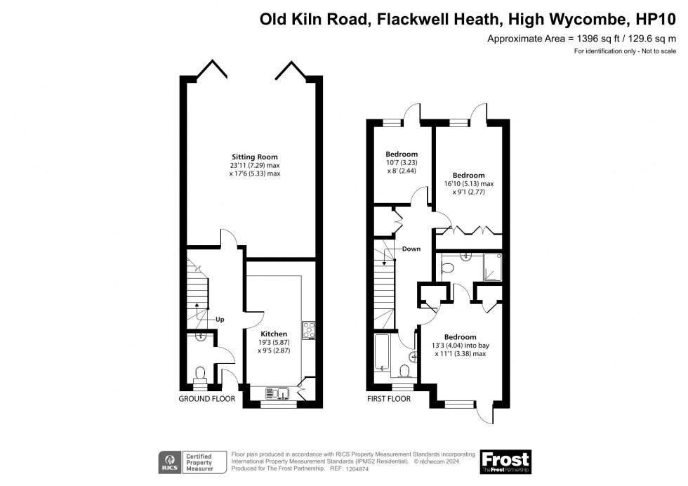 Floorplan for Flackwell Heath, Flackwell Heath, HP10