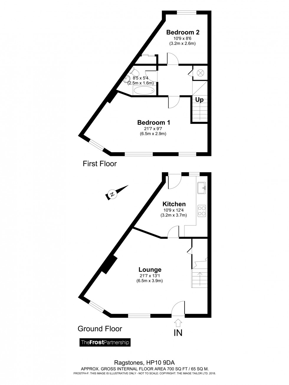 Floorplan for Oakland Way, Flackwell Heath, HP10