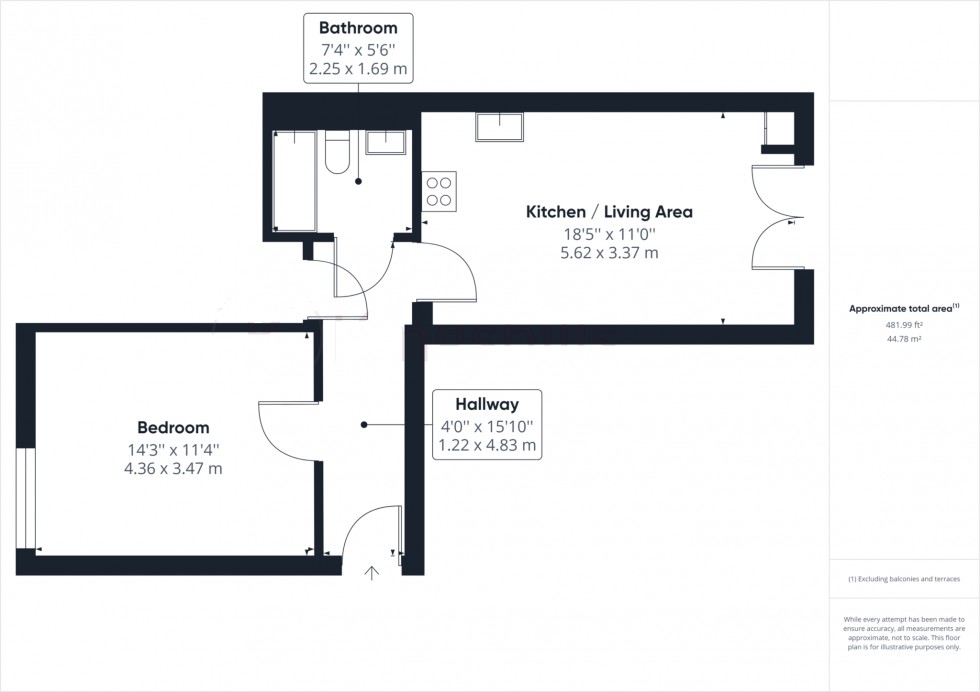 Floorplan for Loudwater, High Wycombe, HP10