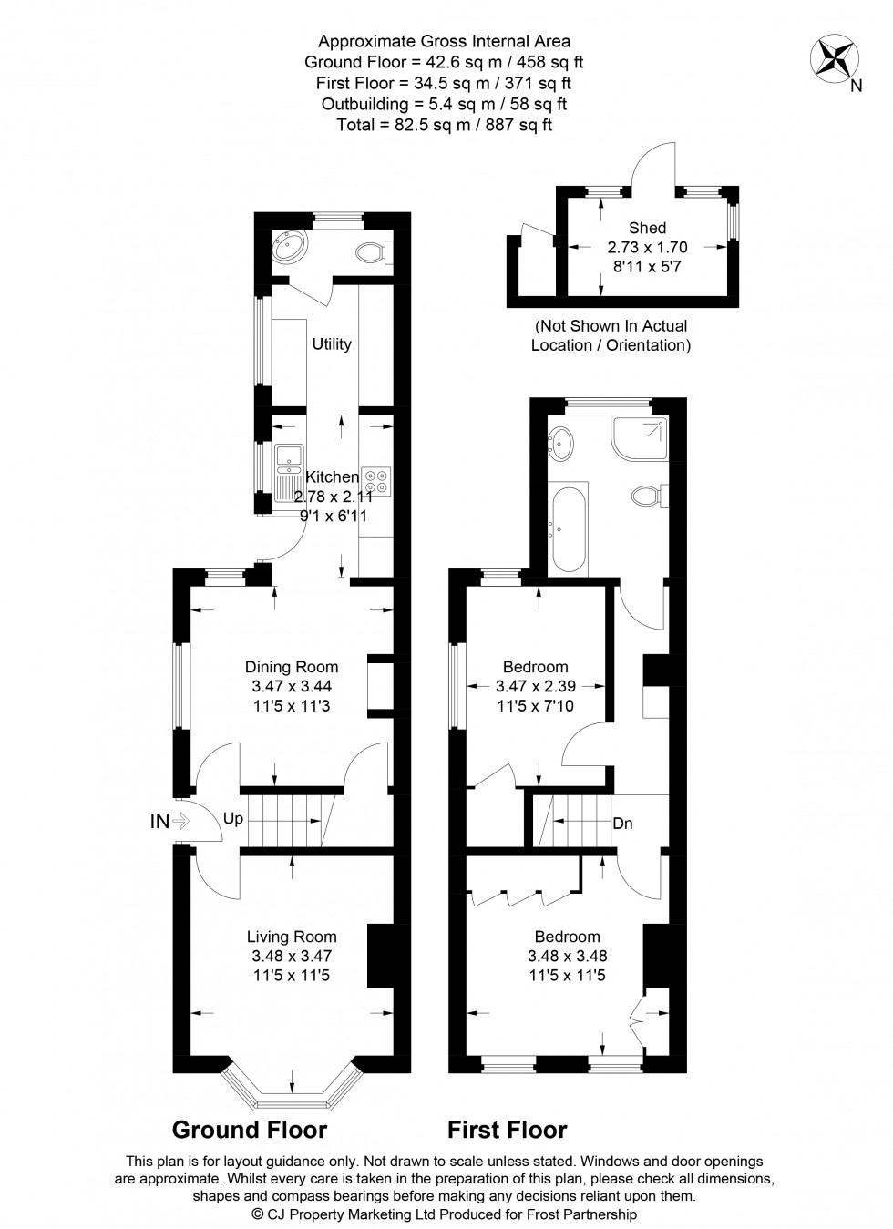 Floorplan for Wooburn Green, High Wycombe, HP10