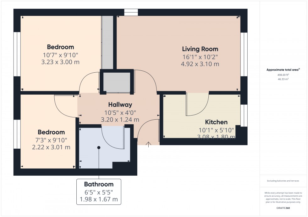 Floorplan for Feltham, , TW13