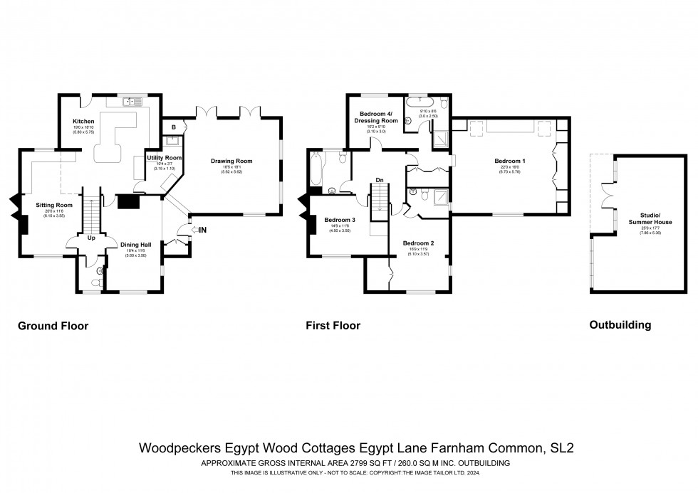 Floorplan for Egypt Lane, Farnham Common, SL2