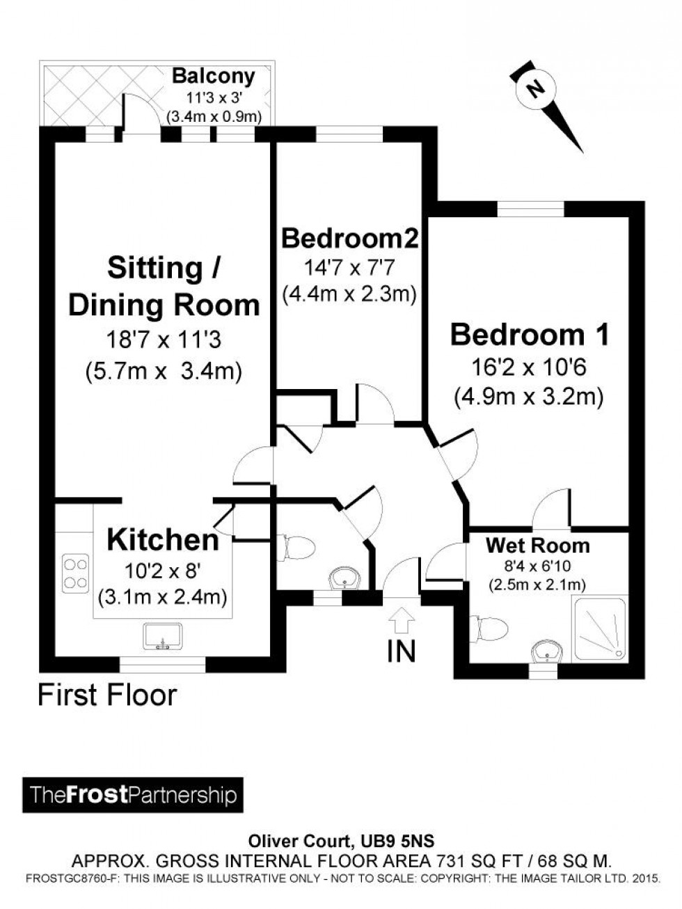 Floorplan for Patrons Way East, Denham Garden Village, UB9